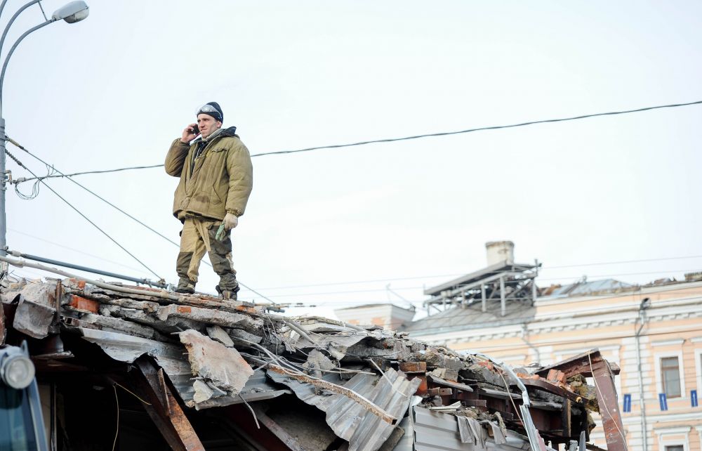 В Москве демонтирована половина незаконных ремонтов домов