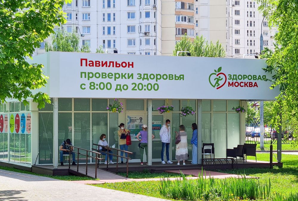 В ВАО открылись пять павильонов «Здоровая Москва»